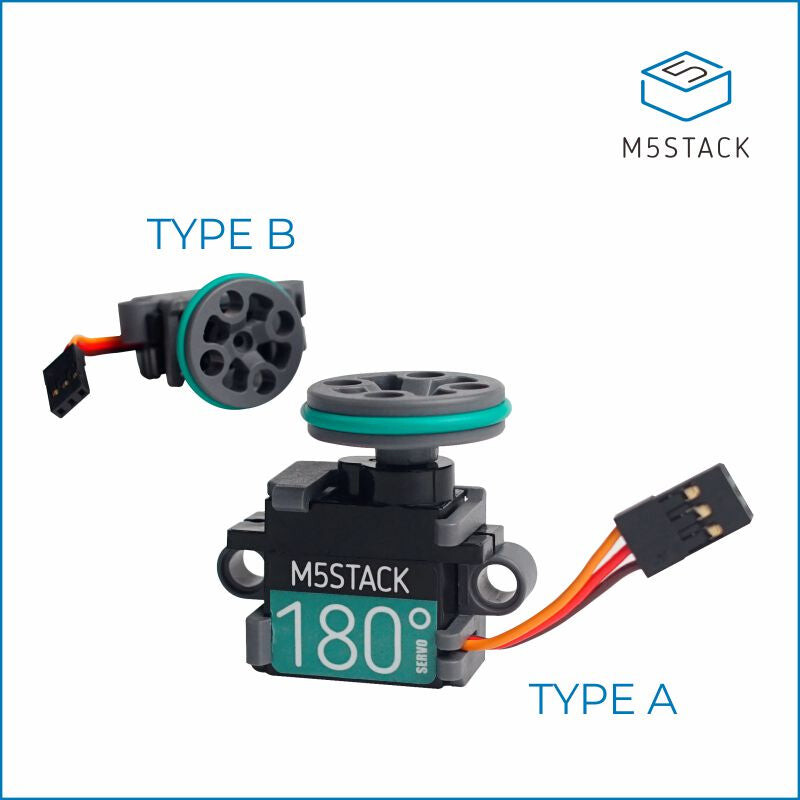 M5Stack Servokit med fast beslag på 180° til Arduino UIFlow