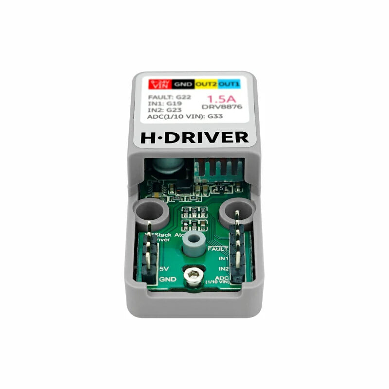 M5Stack ATOMIC H-Bridge Driver Base (DRV8876) til ATOM-serien