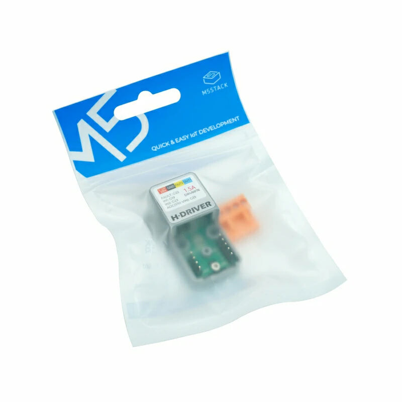 M5Stack ATOMIC H-Bridge Driver Base (DRV8876) til ATOM-serien