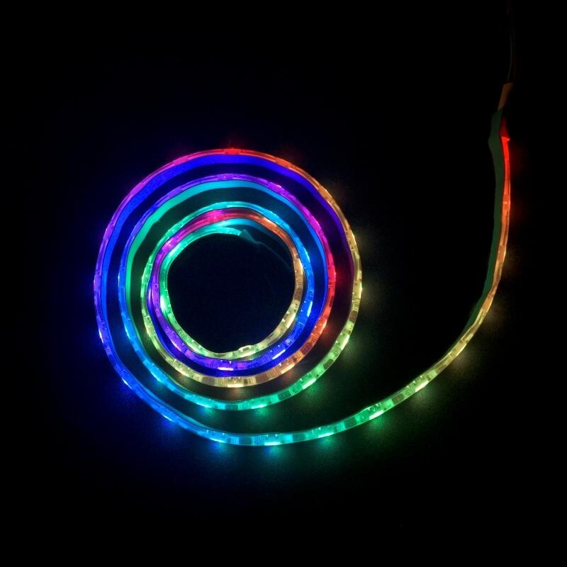 M5Stack Digital RGB LED vejrbestandig lysbånd SK6812 120LED/2m
