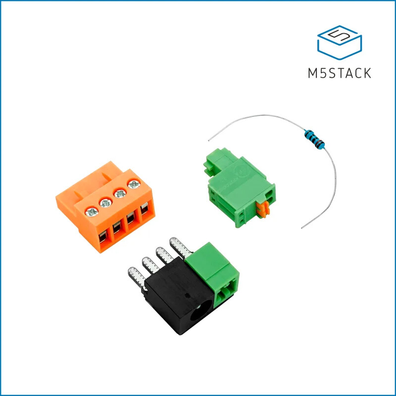 M5Stack BAVG2 Stik til RS485 2.54-2P terminal og DC strømindgang