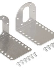 Pololu Stamped Aluminium L-Bracketsæt til 37D mm Metal Gearmotorer 1084