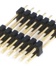 Pololu 0,100" (2,54 mm) Forstærget hanheader: 2x7-stifts, 22,85 mm 1115