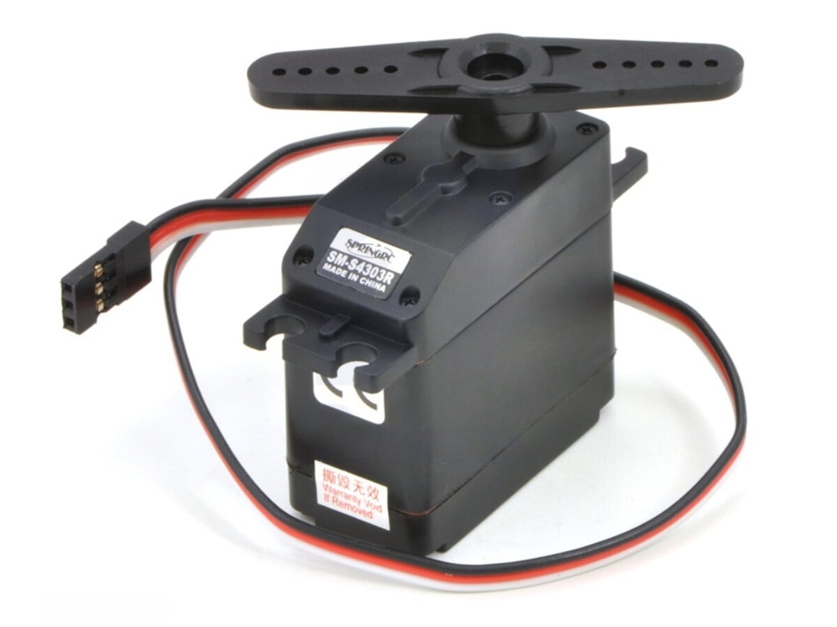Pololu SpringRC SM-S4303R Kontinuert drevende servomotor 54RPM @ 6V 1248