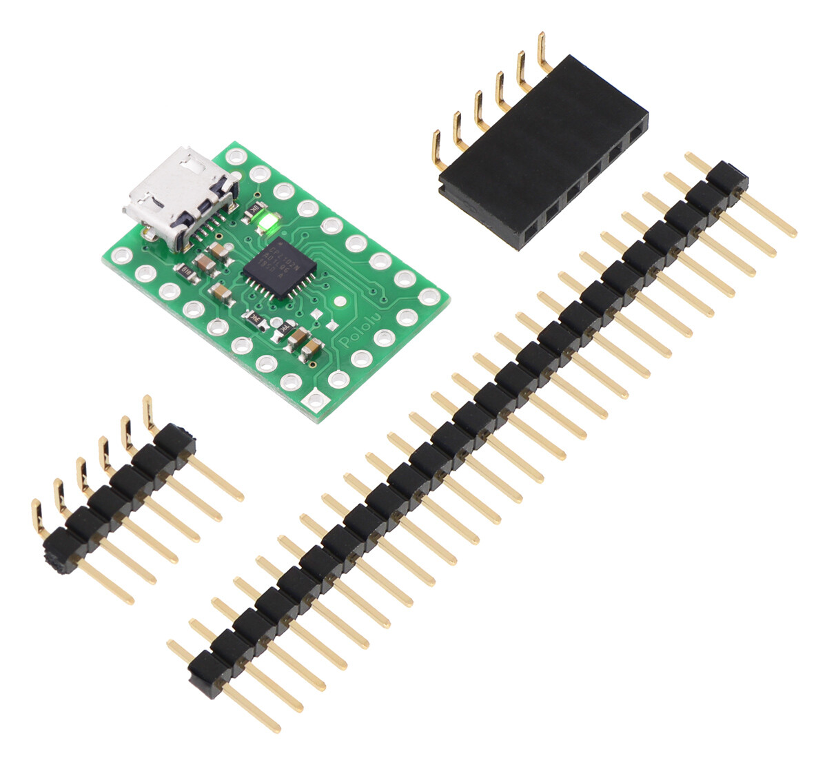Pololu CP2102N USB-zu-Seriell-Adapter Träger Micro USB 1317