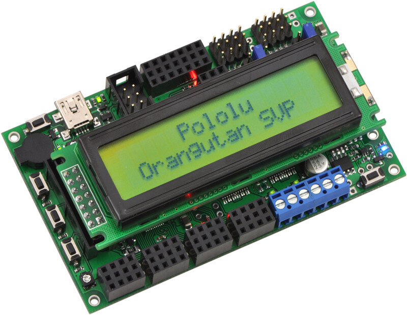Pololu Orangutan SVP-324 Robot Controller (monteret) 1325