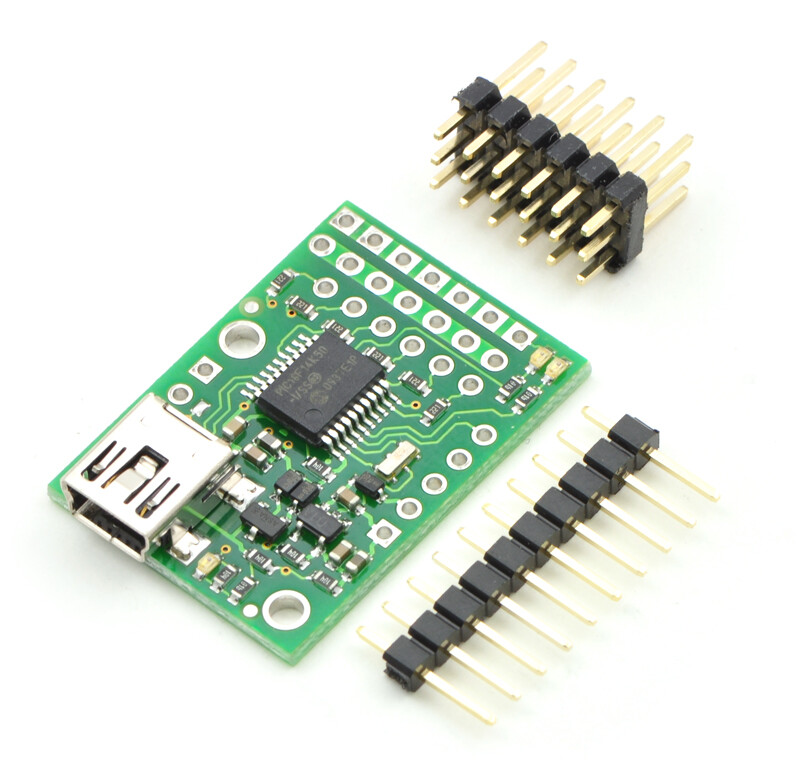 Pololu Micro Maestro 6-Kanal USB Servokontrol (Delmængde) 1351