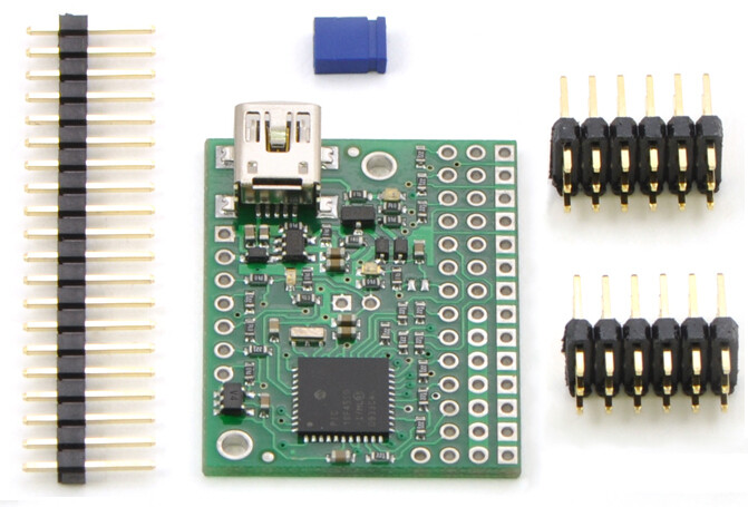 Pololu Mini Maestro 12-Kanal USB Servokontrol (Delmængde) 1353