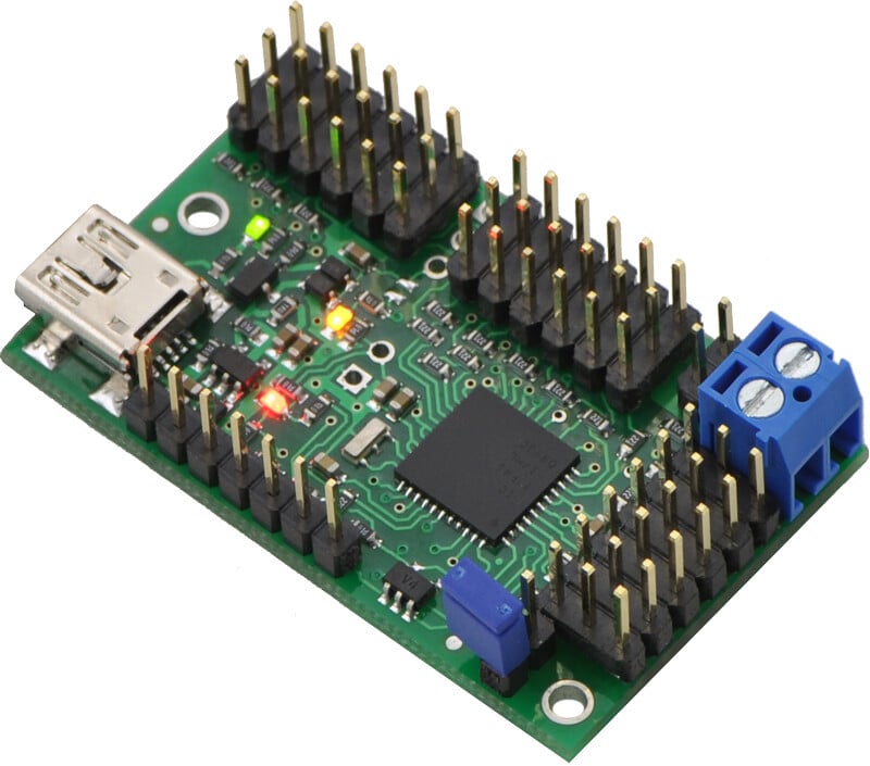 Pololu Mini Maestro 18-Kanal USB Servokontrol (Samlet) 1354