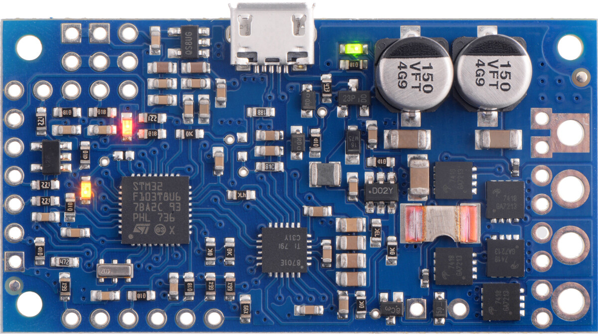 Pololu High-Power Simple Motor Controller G2 18V15 (Stik loddet) 1362