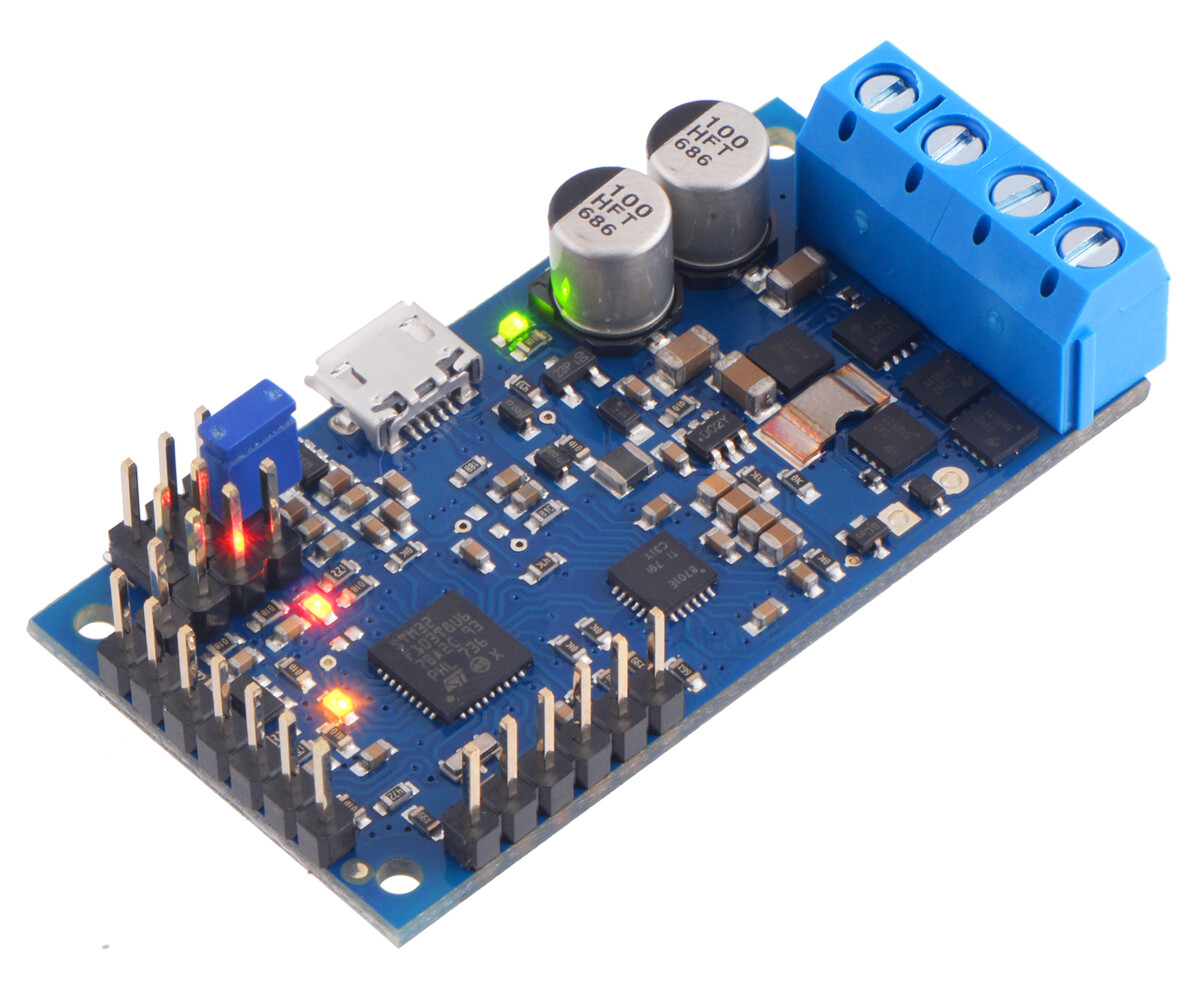 Pololu High-Power Simple Motor Controller G2 24V12 (Kontakter soliderede) 1364