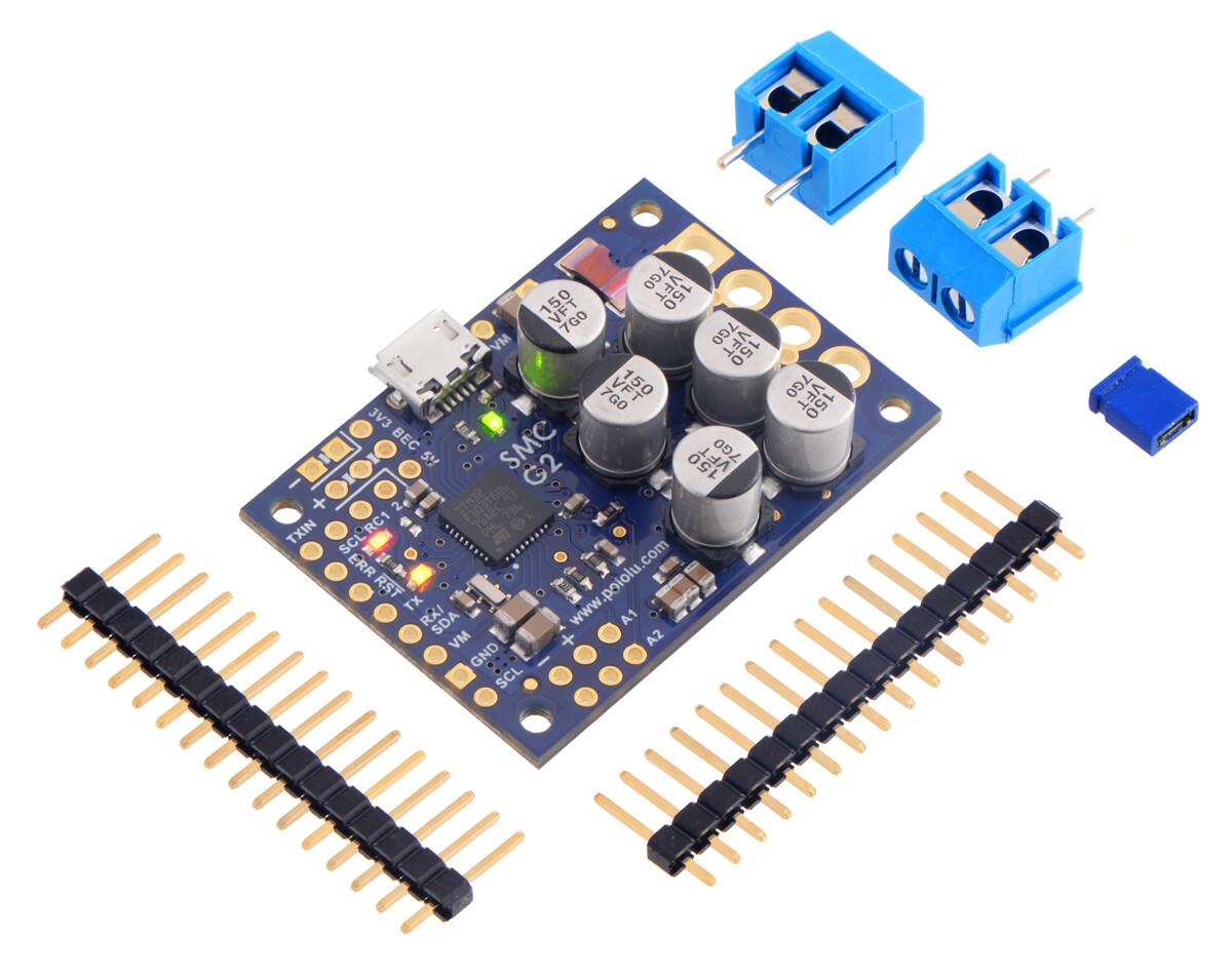Pololu High-Power Simple Motor Controller G2 18V 25A 1366