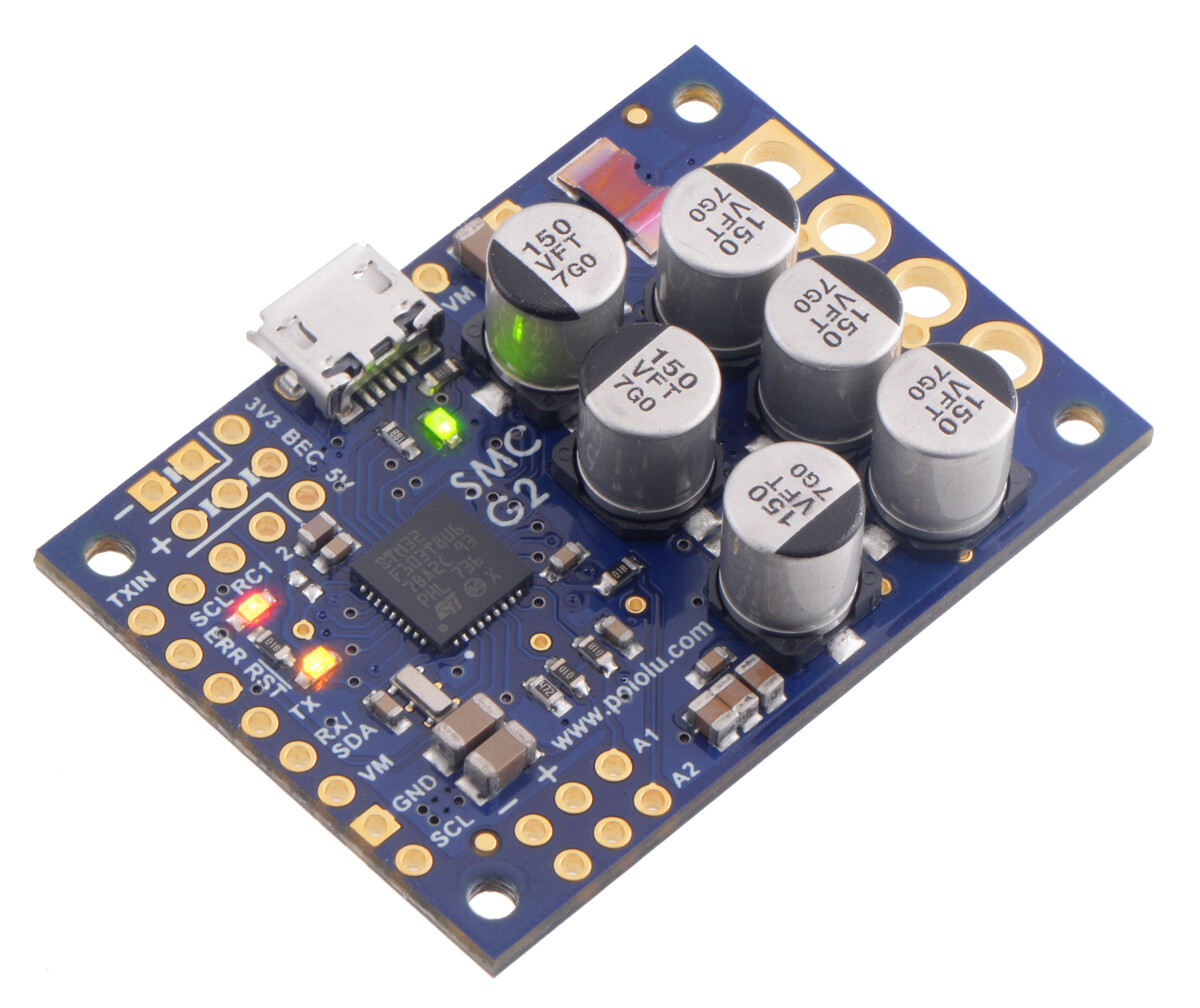 Pololu High-Power Simple Motor Controller G2 18V 25A 1366