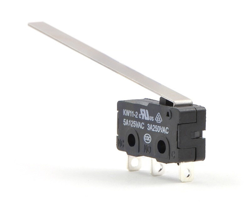 Pololu Snap-Action Schalter mit 50 mm Hebel: 3-Pin, SPDT, 5A 1403