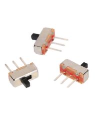 Mini vippekontakt: 3-ben, SPDT, 0.3A (3-pakke) 300mA @50VDC