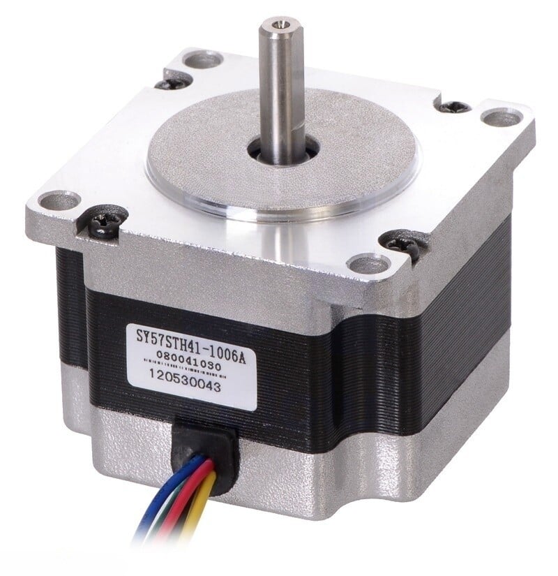 Pololu Stepmotor NEMA 23 Unipolar/Bipolar 200 Schritte pro Umdrehung 57x41 mm 5,7 V 1 A/Phase 1476