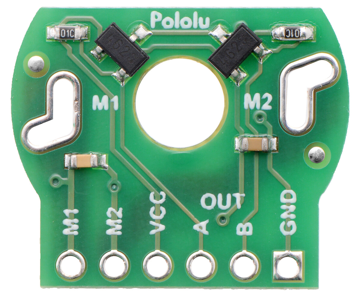 Pololu Magnetisk encoder-sæt til Mini Plastic Gearmotorer 12 CPR 2,7-18V 1523