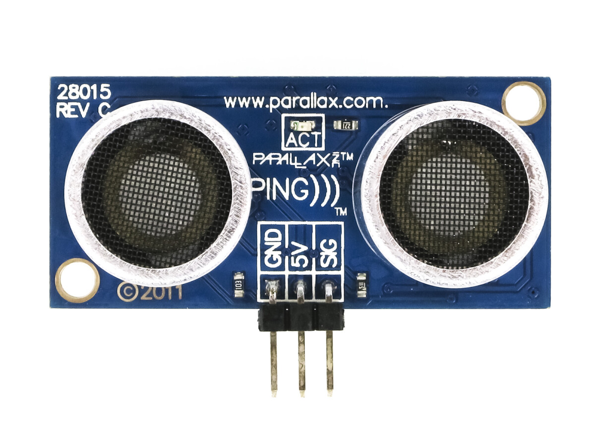 Parallax PING Ultrasonic Distance Sensor 1605