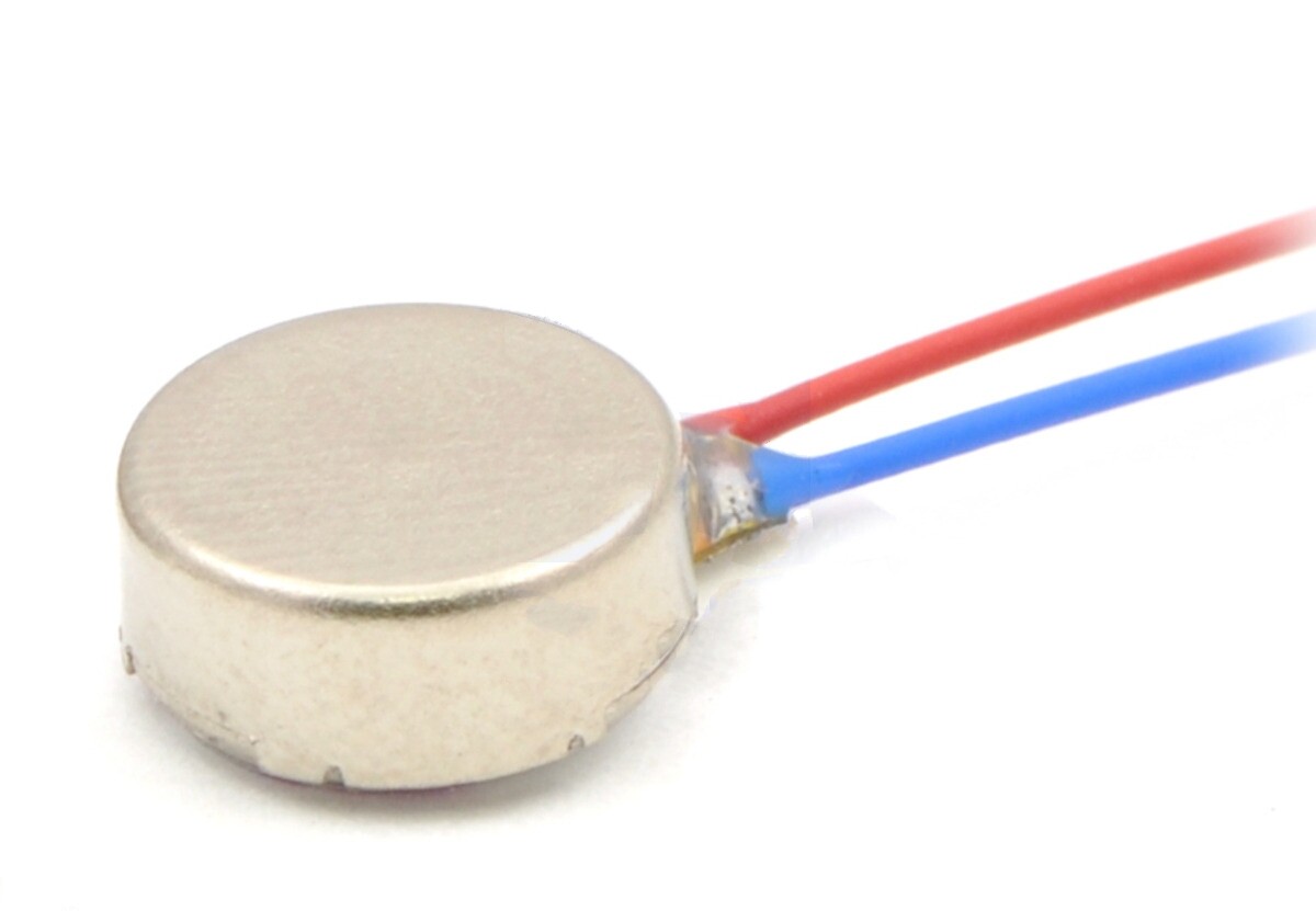Pololu Vibrationmotor uden aksel, 8x3,4 mm vibrationsamplitude 0,75g, 1637