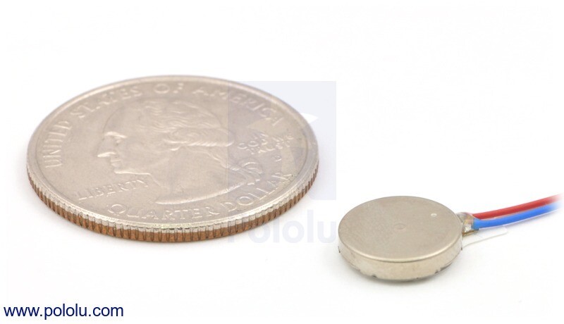 Pololu Vibrationsmotor uden aksel 10x2,0 mm 1638
