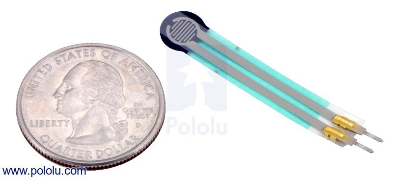 Interlink Tryksensor Force-Sensing Resistor FSR 400 0,2 N - 20 N 7,6 x 0,3 mm (L x H) 1695