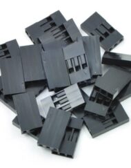 0,1" (2,54 mm) Crimp Connector Hus: 1x3-Pin 25-pak til præ-crimmede terminaler