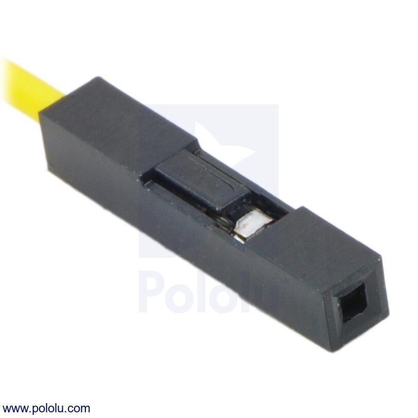 0,1" (2,54 mm) Crimp Connector Hus: 2x4-Pin 10-pak