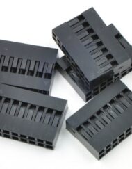 0,1" (2,54 mm) Crimp Connector Hus: 2x8-stifts 5-pak til præcrimede terminaler