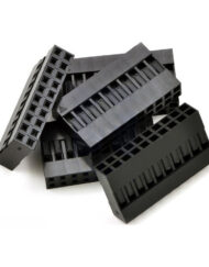 0,1" (2,54 mm) Crimp Connector Hus: 2x10-stifts 5-pak
