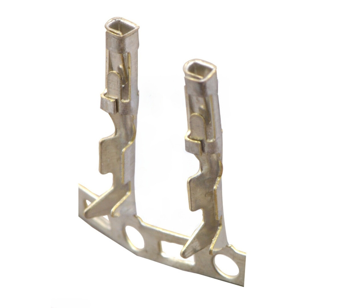 Kvinnlige crimp-stifter til 0,1" hus - 100-pak, Arbejde med led af 22 til 28 AWG
