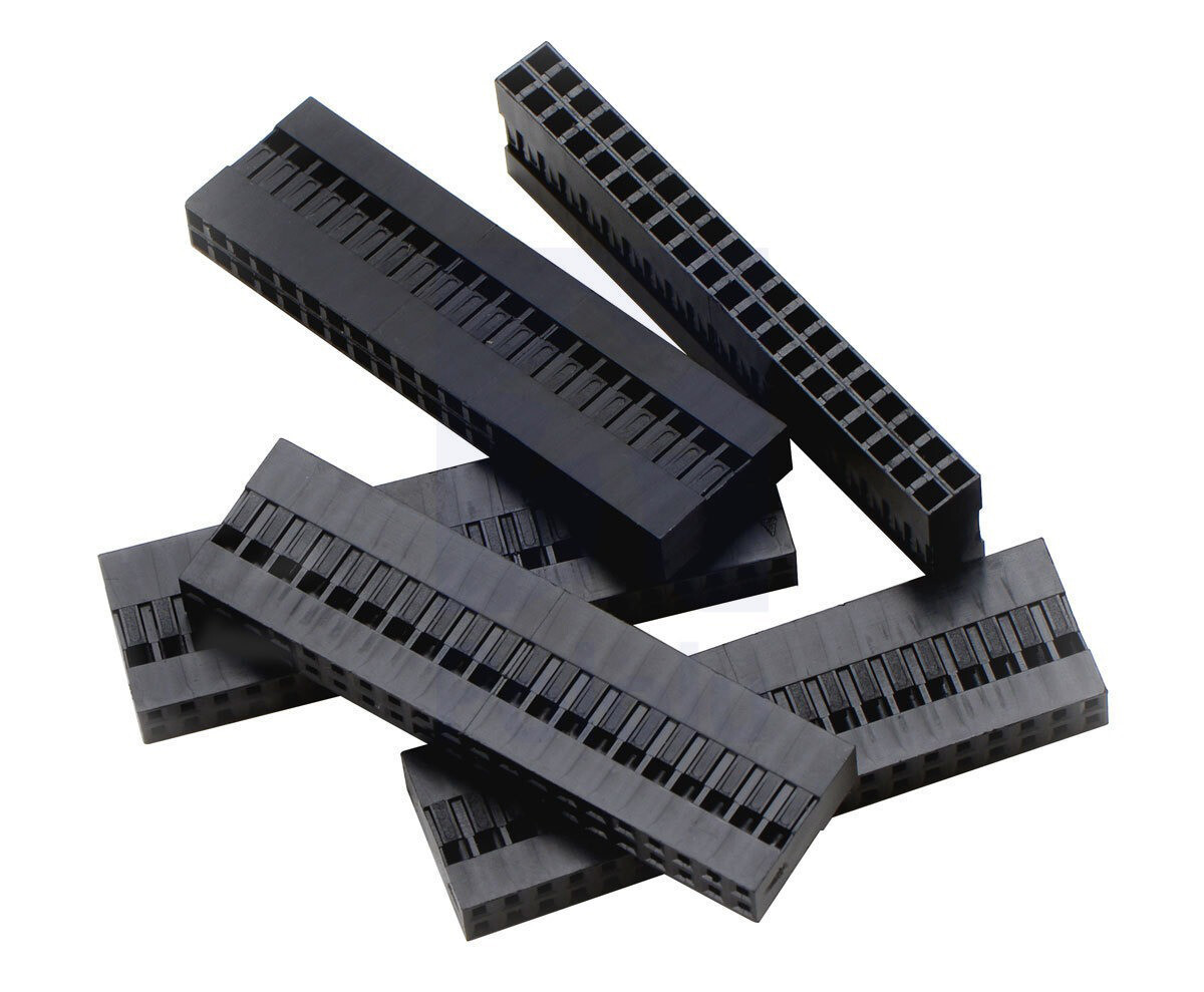 Pololu 0,1" (2,54 mm) Crimpstikhus: 2x20-stift 5-pak 1992