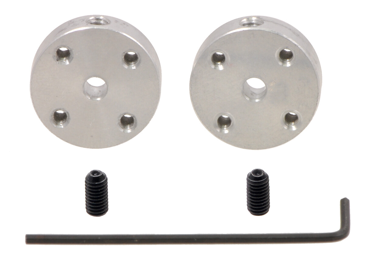Pololu Universal Aluminium monteringscenter med 3 mm aksel og M3 huller (2-pak) 1996