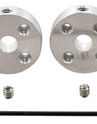 Pololu Universal Aluminium monteringscenter til 5 mm aksel, M3 huller (2-pak) 1998