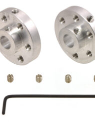 Pololu Universal Aluminium monteringscenter til 6 mm aksel, M3 huller (2-pak) 1999