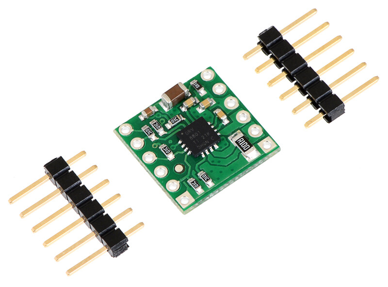 Pololu DRV8801 Single Brushed DC Motor Driver Carrier 8-36V 2136