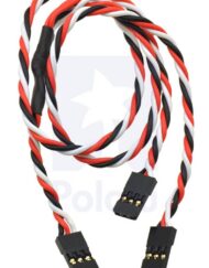 Twistet servo split kabel 3-leder, længde 300mm, hunstik - 2 x hunstik 2164