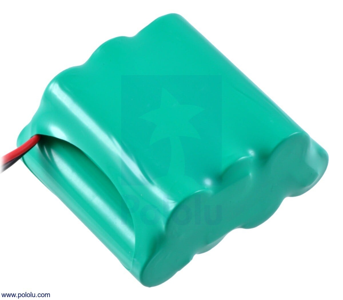 Pololu Genopladeligt NiMH-batteripakke: 8,4 V, 2200 mAh, 4+3 AA-celler, JR Connector 2226