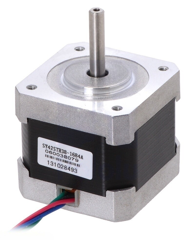 Pololu NEMA 17 Stepmotor Bi-polær 200 Trin Revision 42×42×38 mm 2,8 V 1,7 A Fase 2267