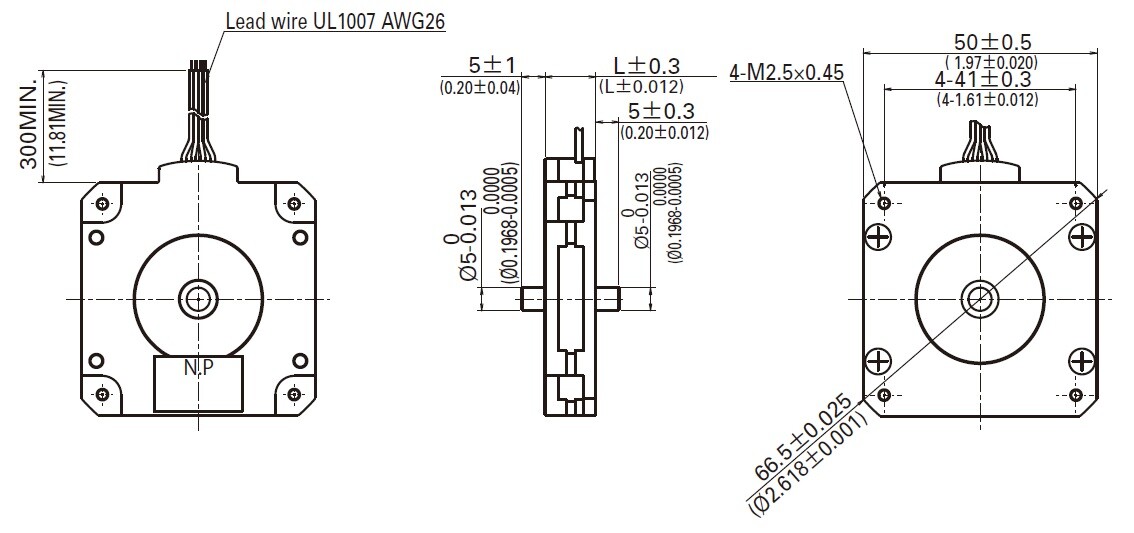 Pololu Sanyo Pancake Stepmotor Bi-polær 200 Trin Revision