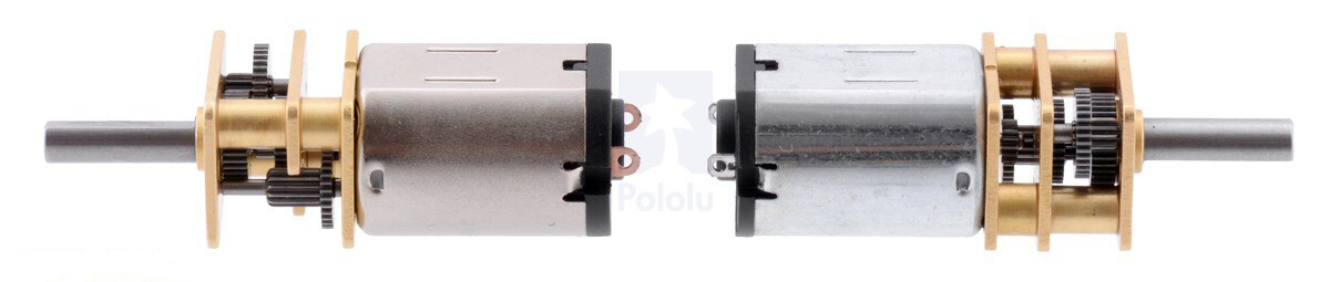 Pololu 150:1 Micro Metal Gearmotor MP 6V Medium-Power Brushed DC Motor 2368