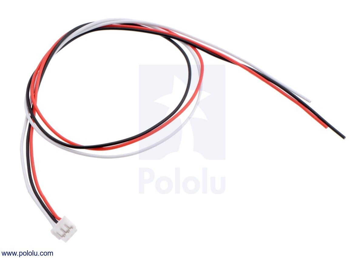 Pololu 3-benet hun JST ZH-stil kabel (30 cm) til Sharp GP2Y0A51 afstandssensorer 2411