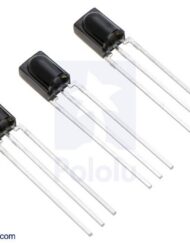 Pololu Vishay TSSP58038 IR-detektormodul, 38 kHz, fast forstærkning (3-pak) 2462