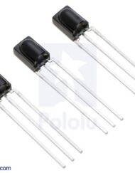 Pololu Vishay TSSP58P38 IR-detektormodul, 38 kHz, Automatisk forstærkning (3-pak)
