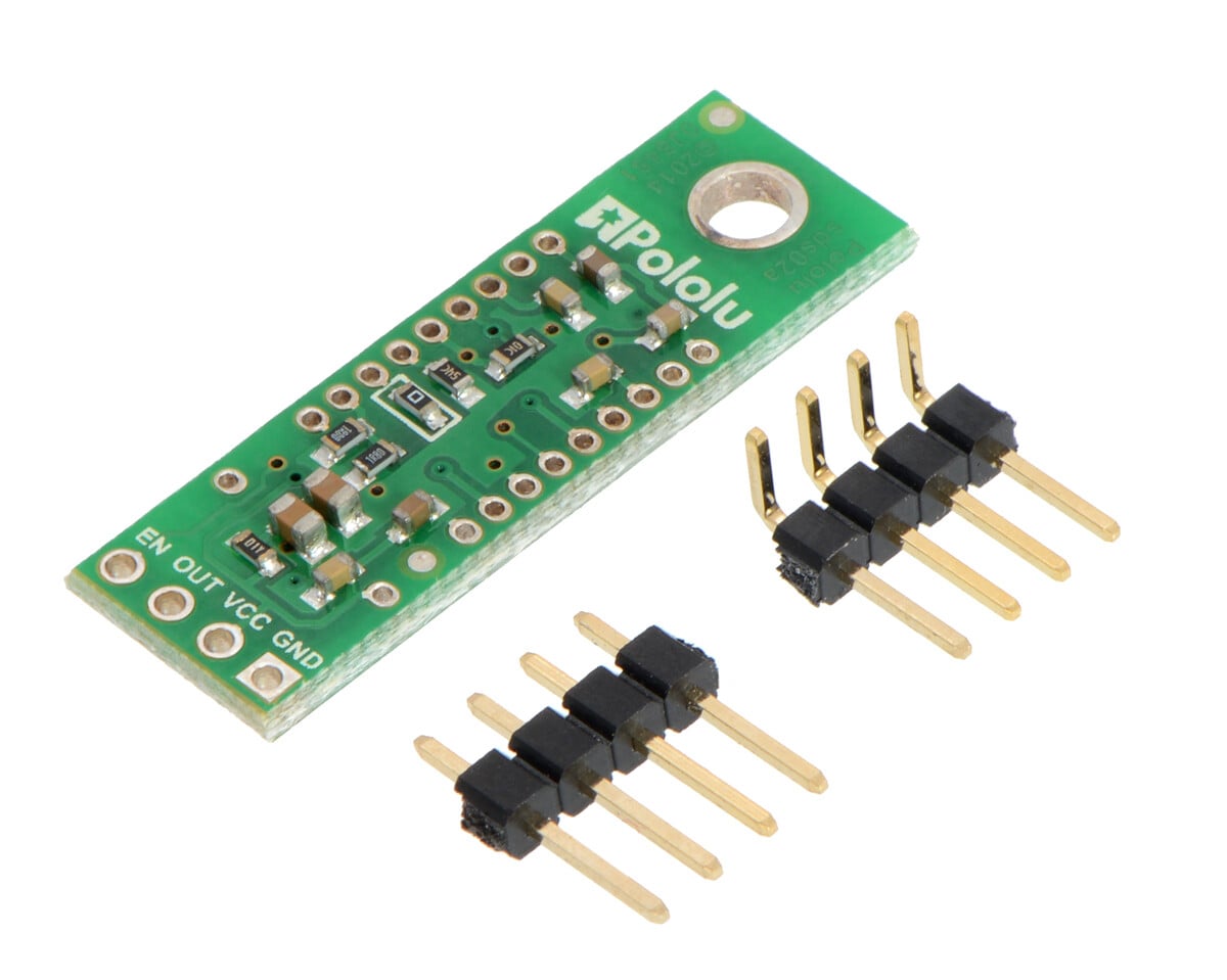 Pololu-bærer til Sharp GP2Y0A60SZLF analog afstandssensor, 3V 2477