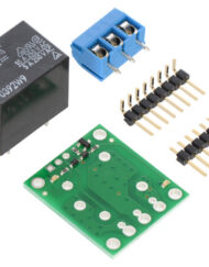 Pololu Basic SPDT Relæ Carrier med 12VDC Relæ (Delvist sæt) 1-Kanal Relæmodul 2483
