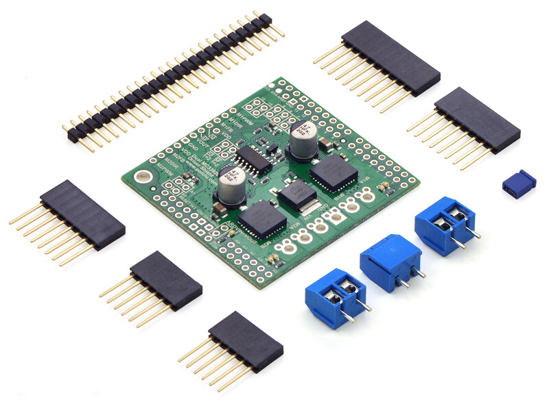 Pololu Dual MC33926 Motortreiber Shield til Arduino 2503