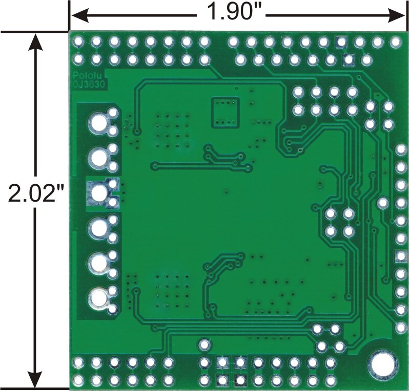 Pololu Dual MC33926 Motortreiber Shield til Arduino 2503