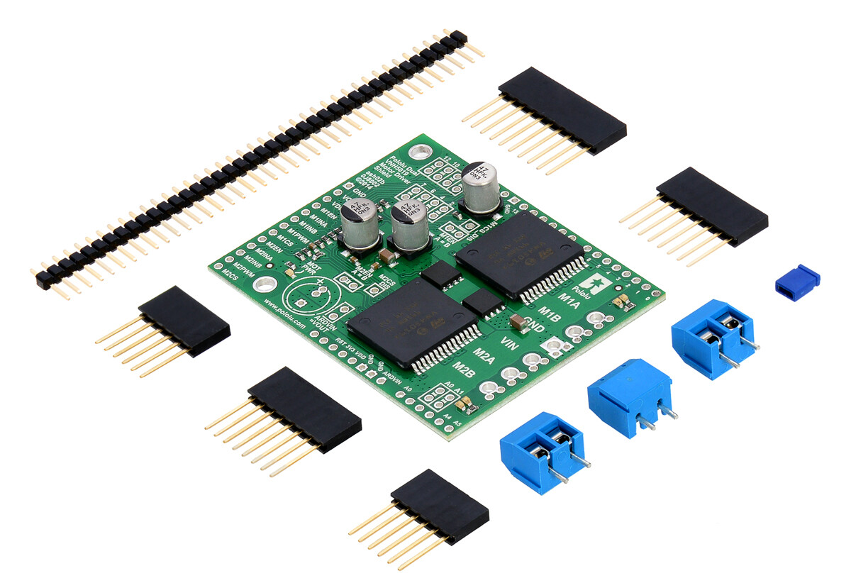 Pololu Dual VNH5019 Motortreiber Shield til Arduino 2507