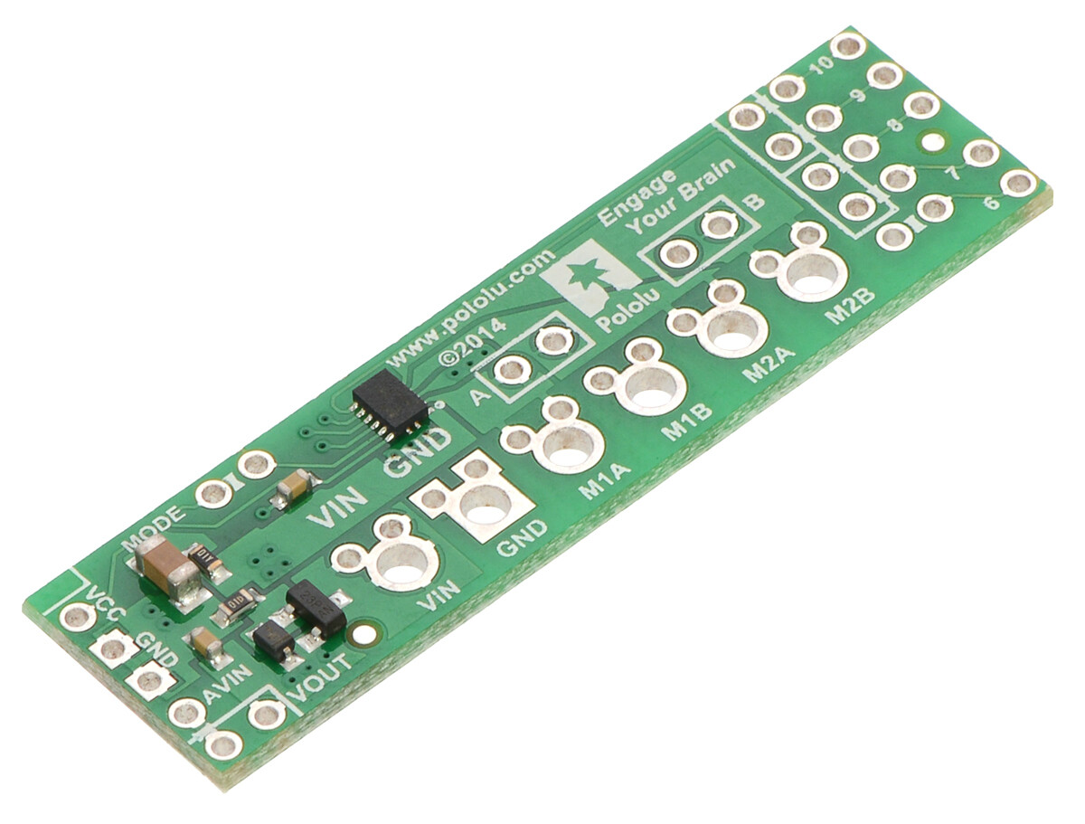 Pololu DRV8835 Dual Motortreiber Shield til Arduino 2511