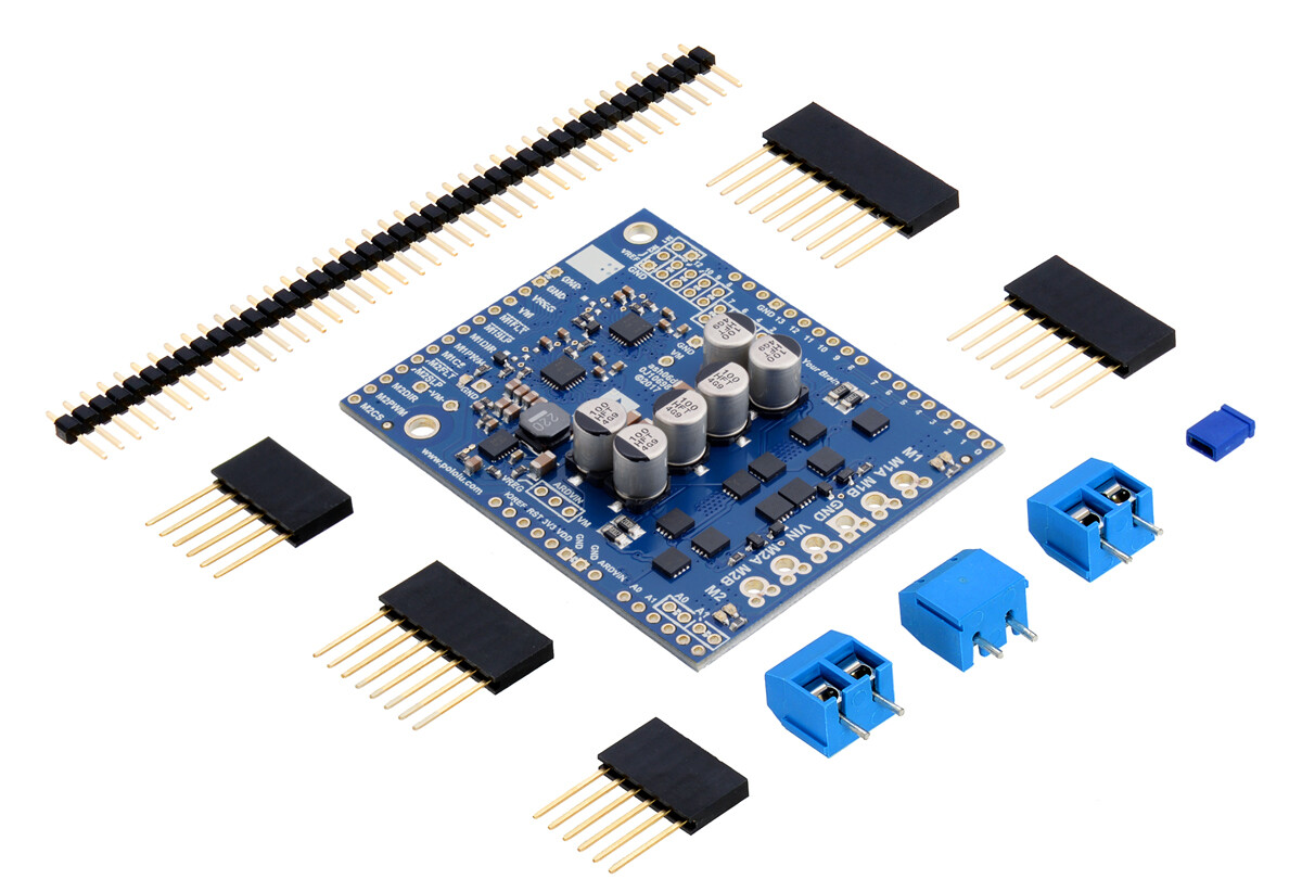 Pololu Dual G2 High-Power Motor Driver 24V14 Shield til Arduino 2516